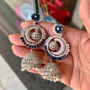 Aaliyah Double Jhumki Earrings